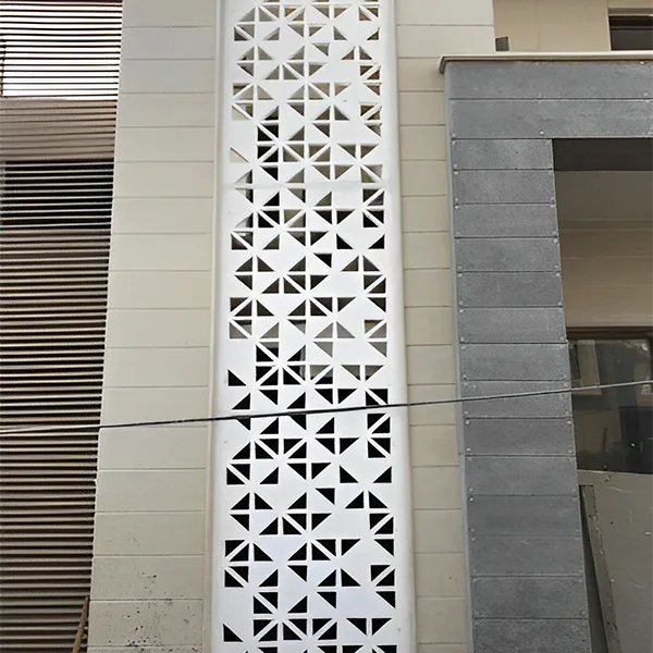 نمای مدرن ساختمان صفحات GRC