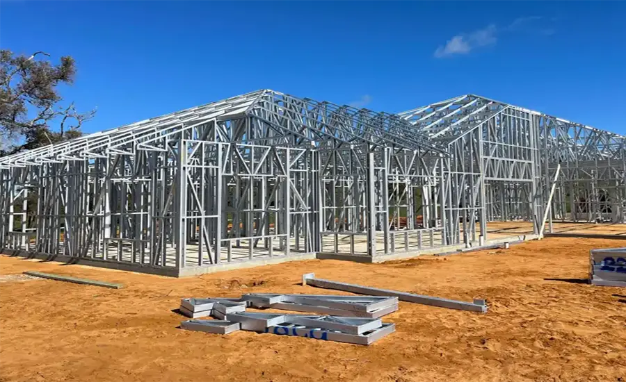 روش ساخت ویلا با سازه LSF